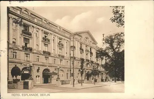 Berlin Hotel Esplanade Kat. Berlin