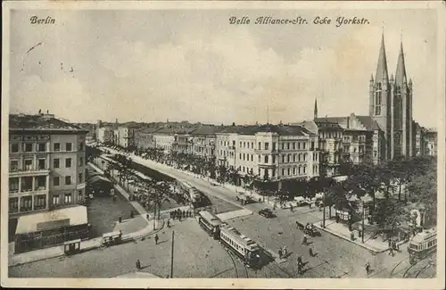 Berlin Belle Alliancestrasse
Yorkstrasse Kat. Berlin