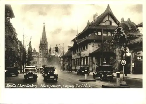 Berlin Budapester Strasse Kat. Berlin