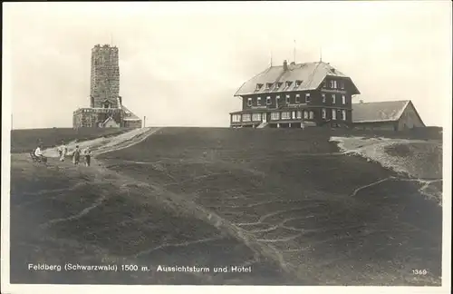 Feldberg Schwarzwald Aussichtsturm Hotel Kat. Feldberg (Schwarzwald)