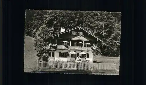 Berchtesgaden Haus Alpenfrieden Kat. Berchtesgaden