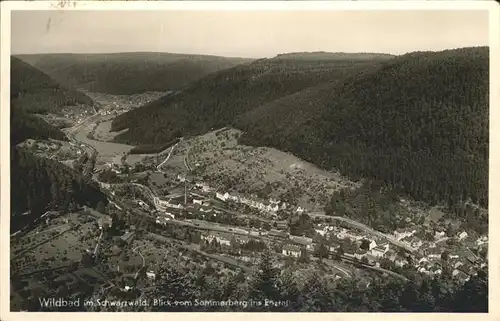 Wildbad Schwarzwald Sommerberg Enztal Kat. Bad Wildbad