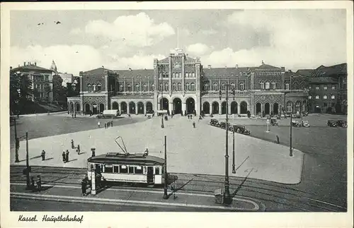 Kassel Hauptbahnhof Strassenbahn Kat. Kassel