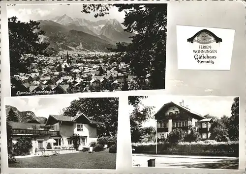 Garmisch-Partenkirchen Gaestehaus Kemnitz-Junker Ferienwohnungen Kat. Garmisch-Partenkirchen