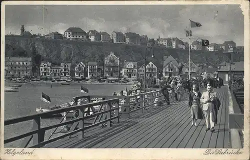 Helgoland Die Seebruecke / Helgoland /Pinneberg LKR