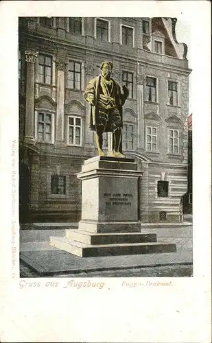 Augsburg Fugger Denkmal Kat. Augsburg