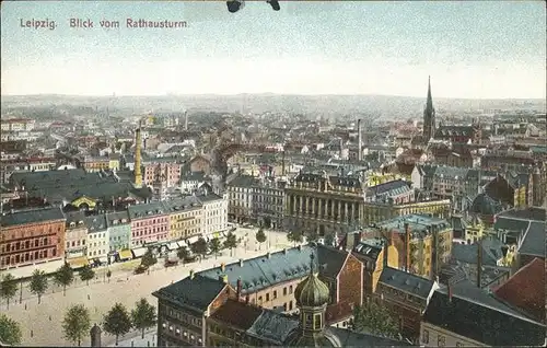 Leipzig Rathausturm Kat. Leipzig