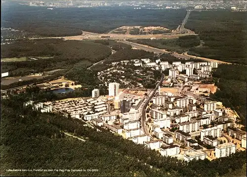 Frankfurt Main Flugaufnahme Aero-Lux Neu Isenburg Gravenbruch Kat. Frankfurt am Main