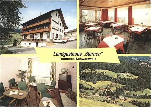 Todtmoos Landgasthaus Sternen Schwarzwald Kat. Todtmoos