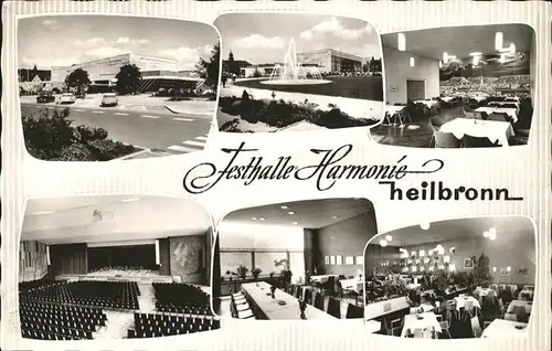 Heilbronn Festhalle Harmonie Kat. Heilbronn
