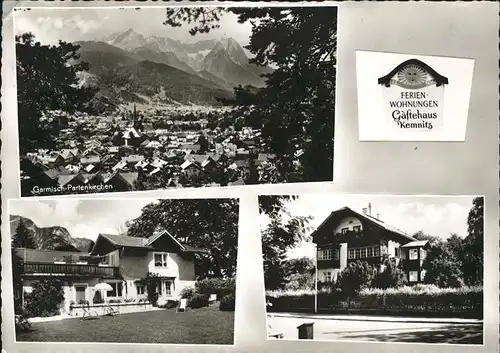 Garmisch-Partenkirchen Gaestehaus Kemnitz Junker Kat. Garmisch-Partenkirchen