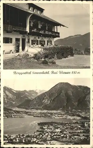 Bad Wiessee Berggasthof Sonnenbichl Kat. Bad Wiessee