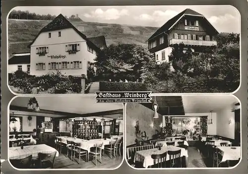 Baden-Baden Gasthaus zum Weinberg Kat. Baden-Baden