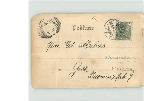 Berlin Feierlicher Einzug Kaisers Franz Josef 04. Mai 1900 Kat. Berlin