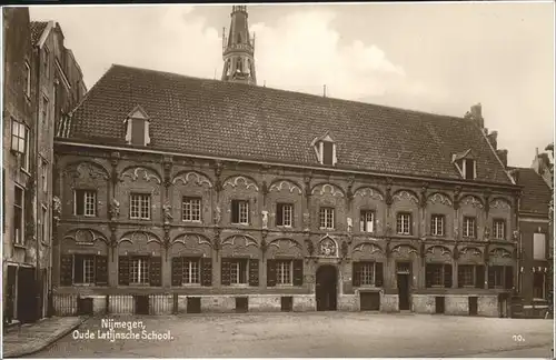 Nijmegen Oude Latijnsche School Kat. Nijmegen