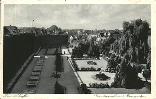 Bad Salzuflen Gradierwerk Rosengarten Kat. Bad Salzuflen