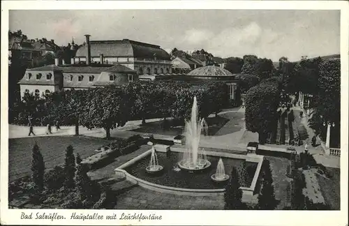 Bad Salzuflen Leuchtfontaene Kat. Bad Salzuflen