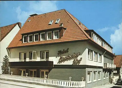 Bad Salzuflen Hotel Lippischer Hof Kat. Bad Salzuflen