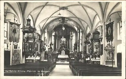 Wangen Allgaeu Kirche  Kat. Wangen im Allgaeu