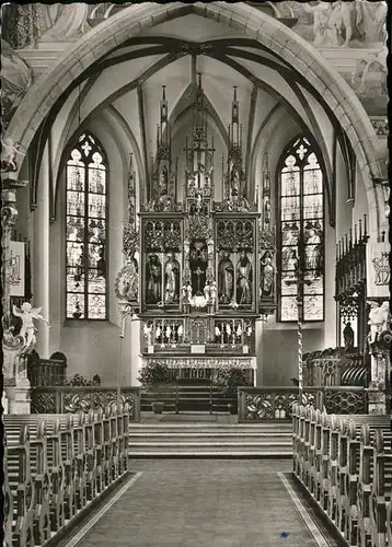 Wangen Allgaeu Kirche Kat. Wangen im Allgaeu