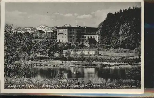 Wangen Allgaeu kinderheilstaette Saentis Kat. Wangen im Allgaeu