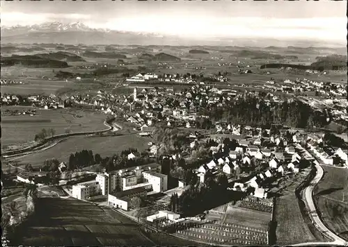 Wangen Allgaeu Fliegeraufnahme  Kat. Wangen im Allgaeu