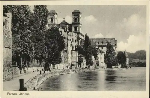 Passau Nibelungenstadt 3 Fluessen Jnnquai Kat. Passau