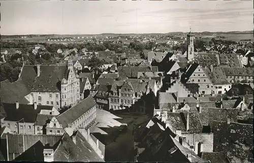 Memmingen Marktplatz Rathaus Kreuzherrenturm Kat. Memmingen