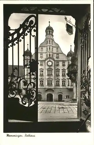 Memmingen Rathaus Kat. Memmingen