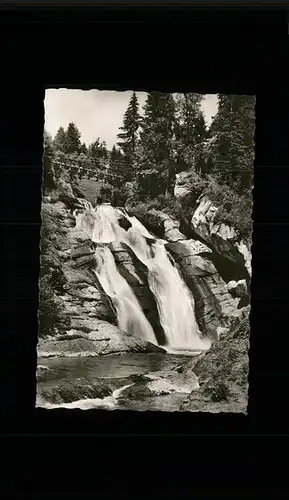 Oberstaufen Krebswasserfall Kat. Oberstaufen