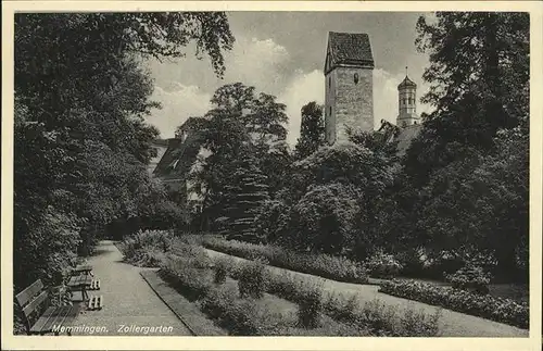 Memmingen Zollergarten Kat. Memmingen