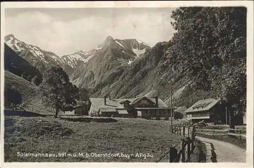 Oberstdorf Spielmannsau Kat. Oberstdorf