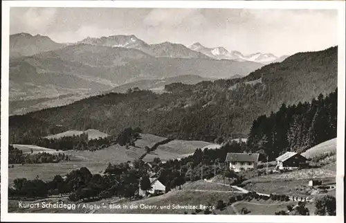 Scheidegg Allgaeu  Kat. Scheidegg