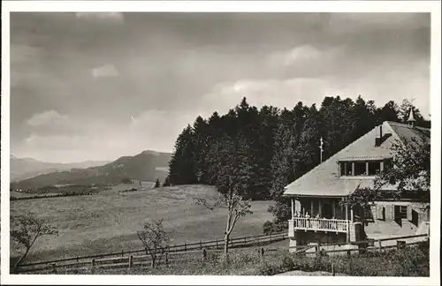 Scheidegg Allgaeu Kindererholungsheim Hubertus Kat. Scheidegg