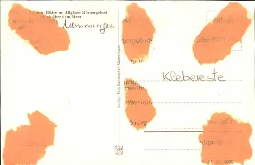 Memmingen Huette Kat. Memmingen