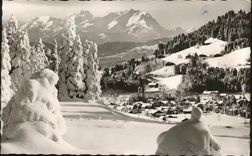 Oberstaufen Saentidgruppe Winter Kat. Oberstaufen