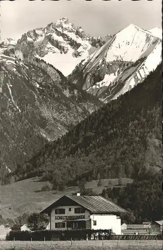 Oberstdorf Haus Scheltenbrunnen Kat. Oberstdorf