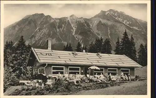 Oberstdorf Berghaus am Soeller Kat. Oberstdorf