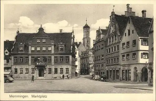 Memmingen Marktplatz Kat. Memmingen