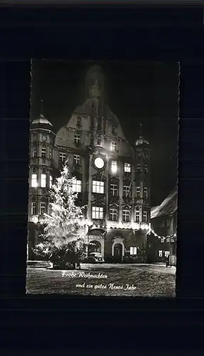 Memmingen Rathaus Weihnachten Kat. Memmingen