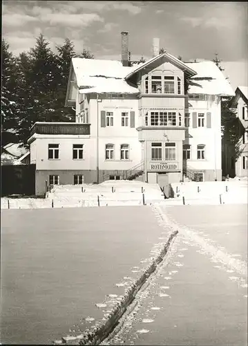 Oberstaufen Pension Rothmund  Kat. Oberstaufen