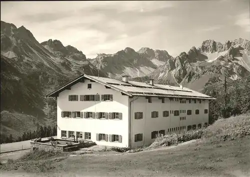 Oberstdorf Naturfreundehaus Ferienheim Kanzelwandhaus Kat. Oberstdorf