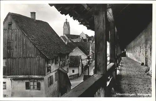 Memmingen Wehrgang Kat. Memmingen