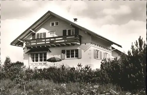 Scheidegg Allgaeu Haus zur Hoehe Kat. Scheidegg