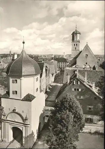 Memmingen Westertor St Martinskirche Kat. Memmingen