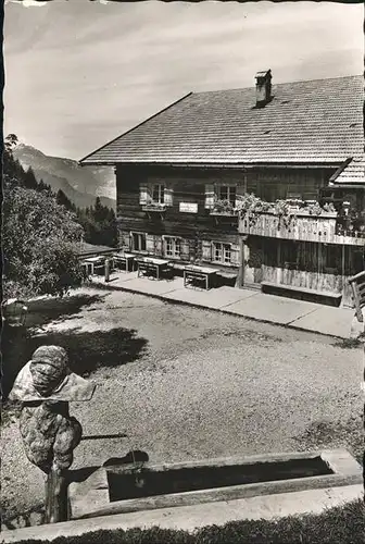 Oberstdorf Gasthaus Gaisalpe Kat. Oberstdorf