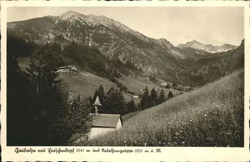 Oberstdorf Gaisalpe Kat. Oberstdorf