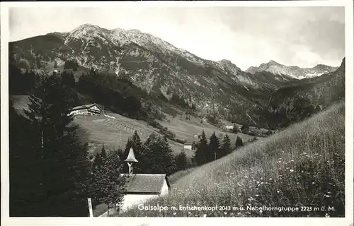 Oberstdorf Gaisalpe Kat. Oberstdorf