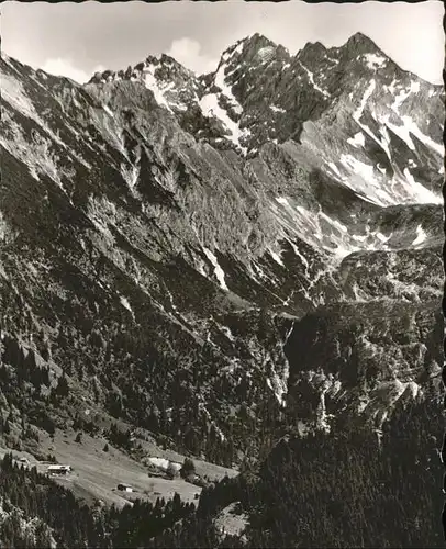 Oberstdorf Gaisalpe Nebelhorn Kat. Oberstdorf