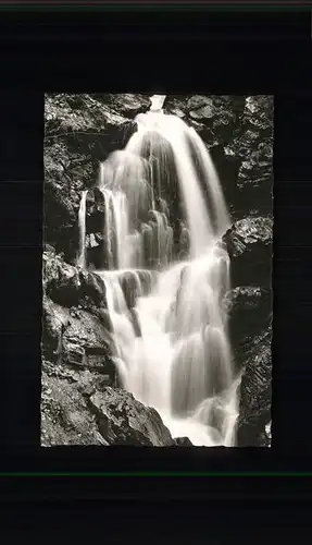 Oberstdorf Wasserfall Gaisalptobel Kat. Oberstdorf